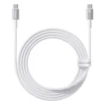 Baseus Tungsten Gold Series PD100W Type-C to Type-C Cable Fast Charging Data Transmission Copper Core Line 1M/2M Long for iPhone 16 16Pro 15 Pro Max for Huawei Mate XT for Xiaomi 15pro for Samsung Galaxy Z Flip6