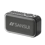 SANSUI F35 Wireless bluetooth Speaker Bass Diaphragm HiFi Sound Hands-free Calls 2400mAh Support TF Card USB 3.5mm AUX Payback Music Player Portable Subwoofer