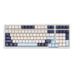 WOLF OF WILDERNESS K8 100 Keys Wireless bluetooth Mechanical Gaming Keyboard Tri-mode Connection Gasket Structure Hot Swappable RGB Light Customed Gamer Keyboards for Laptop Computer