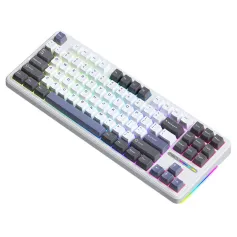 AULA F87 Pro Star Trek メカニカルゲーミングキーボード トライモード 87キー ホットスワップ RGB PBTガスケット ワイヤレス カスタマイズキーボード