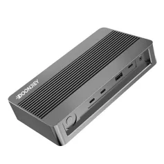 DOONJIEY Thunderbolt4 40Gbps Docking Station 12-in-1 USB C Hub HD 8K30Hz USB 3.2 Gigabit Ethernet SD&TF Card Slot 3.5mm Audio Triple Screen Laptop Hub