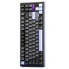 EWEADN Smart875 Aluminum Mechanical Keyboard 84-keys Tri-Mode Wired Bluetooth 2.4G RGB Backlit Hot Swappable Gasket Mount 8000mAh Battery Gaming Keyboards