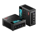 AOOSTAR GEM12 PRO Mini PC With Screen Fingerprint Unlocking AMD Ryzen 7 7840HS/8845HS 8 Core 16 Thread 32GB DDR5 RAM 1TB SSD 4K Quad Screen Output WIFI6 BT5.2 HD USB4 Type-C Dual 2.5G LAN Mini Computer Desktop PC