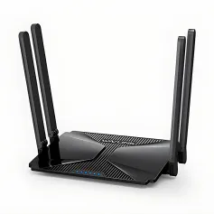 Roteador WiFi Wavlink MIGHTY EX1 AX3000 6 Gigabit 2.4G&5G Dual Band Velocidade Sem Fio 2976Mbps Roteador com 4 Antenas