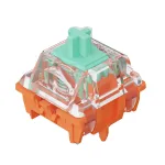 10/30/70Pcs Gateron FOX Magnetic Switch Set Hall Effect Linear Tactile Switch Adjustable Actuation Point 4.0mm Travel 50gf Force Pre Lubed Keyboard Switches for Gaming Mechanical Keyboard