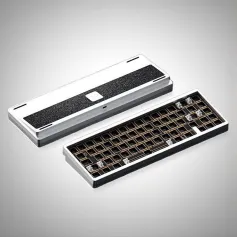 WEIKV Lucky65 V2 Mechanical Keyboard Kit Wireless Tri-mode Aluminum Alloy 3750mAh Hot Swap RGB QMK VIA PC Esports Keyboards Kit