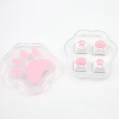 Cat Paws Corgi Keycap Soft Silicone For Cherry Mx Switch Mechanical Keyboard ABS Animal Keycaps