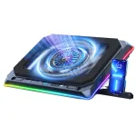ICE COOREL A81 RGB Подставка для охлаждения ноутбука Высокоскоростная игровая док-станция для рассеивания Тихая подставка для бега с вентилятором