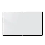 100/120 Inch Portable Foldable HD Projector Screen 16:9 Aspect Ratio Black Backing Outdoor Movie Screen for Home Theater Wide 160 Degree Viewing Angle Easy Installation