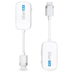 EZCast Wireless HD Transmitter and Receiver 30M Wireless HD Extender Kit 1080P@60Hz HD to HD Display Adapter for TV Projector Monitor PC Laptop