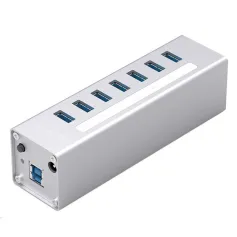 ORICO A3H 7 In 1 USB 3.0 Hub Docking Station Aluminum USB Splitter with 7USB3.0 for PC Laptop Matebook HUAWEI XIAOMI Macbook Pro