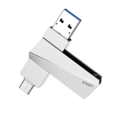 EAGET SU60 USB3.2 Gen2 & Type-C Flash Drives Dual Interface Pendrive 560MB/s High Speed 256GB 512GB U Disk