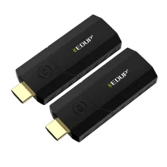 EDUP 4K HD Transmitter Receiver Kit Wireless Extender Display Dongle Adapter Plug and Play for PS4 TV Laptop Projector Monitor