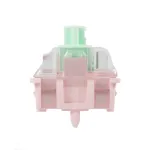 10/30/70Pcs Gateron Dual-rail Magnetic Jade Mini E HE Switch Set Linear Tactile Switch 3.5mm Travel 50gf Bottoming Force Dual Rail Structure HIFI Sound Customizable Gaming Keyboard Switch