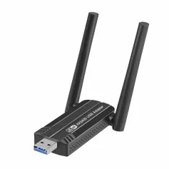 AX3008 5400Mbps WiFi6E Ağ Kartı USB3.0 WiFi Adaptörü Üç Bantlı 2.4G 5G 6G Wifi Alıcı Dongle Windows 10 11 Sürücü Ücretsiz