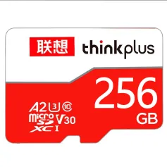 کارتی بیرگەی Lenovo Thinkplus TF 256 گیگابایت/128 گیگابایت/64 گیگابایت Class10 A2 U3 V30 کارتی زیرەکی خێرای بەرز بۆ کامێرای چاودێری کامێرای تابلێتی تەلەفۆن