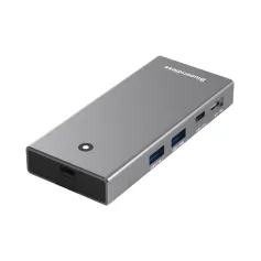 Portable Aluminium Alloy Multi-function Hard Disk Docking Station MC403 10Gbps USB3.2 GEN2 Up To 8TB NVME SATA for Laptop