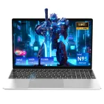 GXMO G156N Laptop Intel Alder Lake-N N95 16GB RAM 512GB SSD 15.6 Inch FHD IPS Screen Fingerprint Unlock Backlit Keyboard 180° Viewing Angle 44.89WH Battery Narrow Bezel Notebook