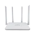 R103 4G LTE Wireless Router WiFi 5Ghz High Speed Internet SIM Card Slot Easy Setup Secure Encryption Multi-Device USB Type-C Routers with 4 External Antennas