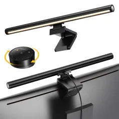 DL-RS1 Pro Monitor Light Bar Computer Light with Touch Switch Remote Dual Control & Color Temperature Desk Lamp for Home