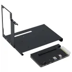 HL7 Enhanced ATX Bracket GPU Expansion Dock Intel JHL7440 Thunderbolt3/4 PCIe 16x USB 3.0 ATX SFX PSU Support External GPU SSD Sound Network Card Adapter Windows 10 11 for MacOS Compatible Multi-Port Hub