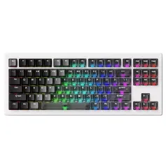 AKKO 5087 V3 HE Magnetic Switch Wired Mechanical Keyboard Hot-swappable Gasket Structure 8KHz Return Rate ARGB Backlight 0.005RT 32K Scanning Rate E-sports Gaming Keyboards