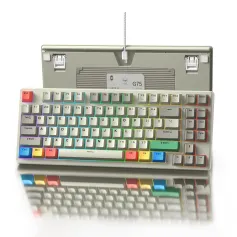 XVX G75 Magnetic Switch Wired Mechanical Keyboard Rapid Trigger 85 Keys Gasket Structure RGB Backlit Hot-Swappable 8KHz Polling Rate Gaming Keyboard