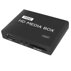 PDM08H Mini Media Player 1080P/4K HD/AD Player Media Box iptv Box Video Multimedia Player Full HD for USB Storage MMC/SD/SDHC Card