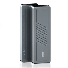 JEYI i9 Magnetic M.2 NVMe SSD Enclosure Aluminum Alloy Case 10Gbps Type-C3.1 Gen2 External Solid State Drive Built-in PWM Fan Support 2230/2242/2280 Mobile Drive Case