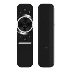Wechip W1S 2.4G Wireless Voice Air Mouse Built-in Six Axis Inertial Sensor Infrared Learning 10M Remote Control Independent Voice Key Set Top Box Remote Controller