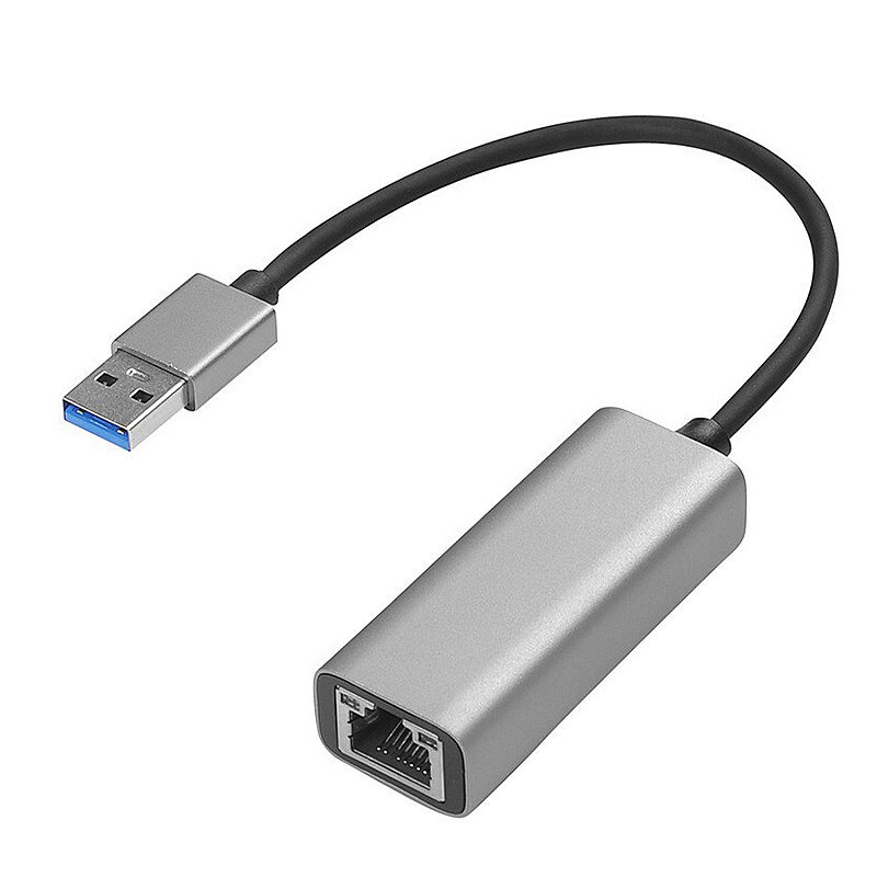 RU2503 2.5G USB Ethernet Adapter 2500Mbps USB3.0 Type C to RJ45 Lan Wired Ethernet Gigabit Adapter Network Card for Desktop PC Laptop Computer