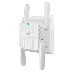 FENVI AX1500 WiFi 6 Repeater Extender Signal Booster Dual Band 2.4G/5GHz Wi-Fi Signal Amplifier Long Range Router with 4 Antennas