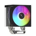 COOLLEO B40S DIG ARGB 4 hőcsövek CPU hűtő professzionális digitális kijelző radiátor TDP 200 W-os CPU léghűtő LGA1700 AM4 AM5-höz
