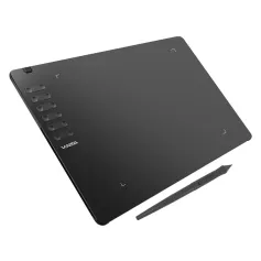 VINSA T1161 Graphics Drawing Tablet with 12 Physical Shortcut Keys 300x188mm Sensing Area 8 Pen Nibs Art Creation Sketches with 8192 Levels Pressure Battery-free