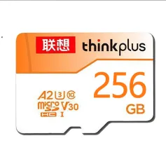 Lenovo Thinkplus 110MB/s کارتی بیرگەی TF خێرایی 256 گیگابایت/128 گیگابایت/64 گیگابایت C10 U3 کارتی ڤیدیۆیی کارتی بیرگە بۆ کامێرای تابلێتی مۆبایل