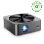 [US Direct] Refurbished Ultimea Apollo P40 Projector 4K Supported 700 ANSI Lumens 5G Dual Band WIFI Auto Focus Auto-keystones Bluetooth 5.1 10W DSP Built-in Speakers Native 1080P Resolution Home Theater Outdoor Movie