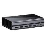 GMKtec AD-GP1 External GPU Dock with Oculink PCIe4x4 DP2.0 HD2.1 USB4 Port AMD RX 7600M XT 8GB GDDR6 4K 4-Display Gaming Portable Graphics Docking with Cooling Fans