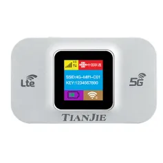 TIANJIE M806 150Mbps Wifi Router 4G Sim Card Modem Sem Fio FDD / TDD Amplificador de Sinal Móvel Carro WI-FI Mesh com 2100MAh Bateria