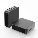 OUMAX T9 Intel Processor Alder Lake-N100 Mini PC 16GB RAM 512GB SSD Dual HD Type-C Triple Display Windows11 Mini Computer