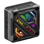 AOOSTAR MN88 AMD Ryzen 7 8845HS Mini PC 8 Core 16-thread 16GB/32GB RAM 512GB/1TB SSD WIFI6 BT5.2 Windows 11 Pro 4K Triple Display RGB Light Effect Mini Computer Desktop PC