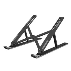 N3 Laptop Aluminum Alloy Folding Stand 7-Gear Angle Ajustable Lifting Vertical Support Multifunctional Heat Disspation Bracket Foldable