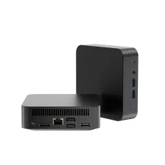 OUMAX T9 Intel Processor N150 Mini PC 16GB RAM 512GB SSD Dual HD Type-C 4K Triple Display Windows 11 Mini Gaming Computer Desktop PC