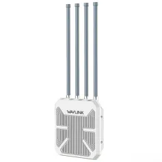Wavlink AERIAL HD6 WiFi6 Dış Mekan Yönlendirici AX1800 Uzun Menzilli Weaterproof Kablosuz WIFI Genişletici / AP / Tekrarlayıcı Çift Bantlı 2.4G ve 5Ghz Güçlendirici, 4 Antenli