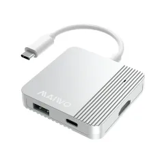 MAIWO 5-in-1 Type-C Docking Station USB Adapter with USB2.0 / USB3.2 / Type-C PD / Type-C / HD Multi-ports Hubs Splitter for MacBook Pro MacBook Air