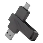 Lenovo L7C Max Dual Interface USB3.2 Flash Drive Type-A+Type-C 1TB/512GB/256GB/128GB High Speed Pendrive Memory U Disk for Phone Laptop Computer Plug and Play