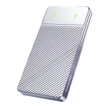 JEYI i9 Dual Bay M.2 NVMe Sata SSD Enclosure USB3.2 Gen 2 10Gbps Aluminum Case for M.2 PCIe 2280/60/42/30 SSD Support UASP Trim