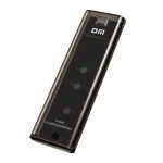 DM HD990 M.2 NVME SSD Enclosure USB3.2 Type-C Converter Adapter Enclosure Case Solid State 10Gbps Fast Speed Hard Disk Box Support 4TB Capacity