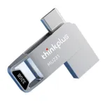 Lenovo Thinkplus MU231 Type-C & USB Flash Drive 128GB/64GB/32GB 100MB/S High Speed Portable Memory U Disk Plug and Play