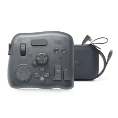 TourBox Elite Upgraded Bluetooth Controller for Photo Video Editing Color Grading Ilustration for Adobe Photoshop Lightroom Premiere Illustrator for Davinci Resolve After Effects Final Cut Pro Keyboard