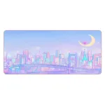 Simplicity Large Mouse Pad Anti-slip Rubber Gaming Keyboard Pad 800*300*2mm Desktop Table Protective Mat for Home Office